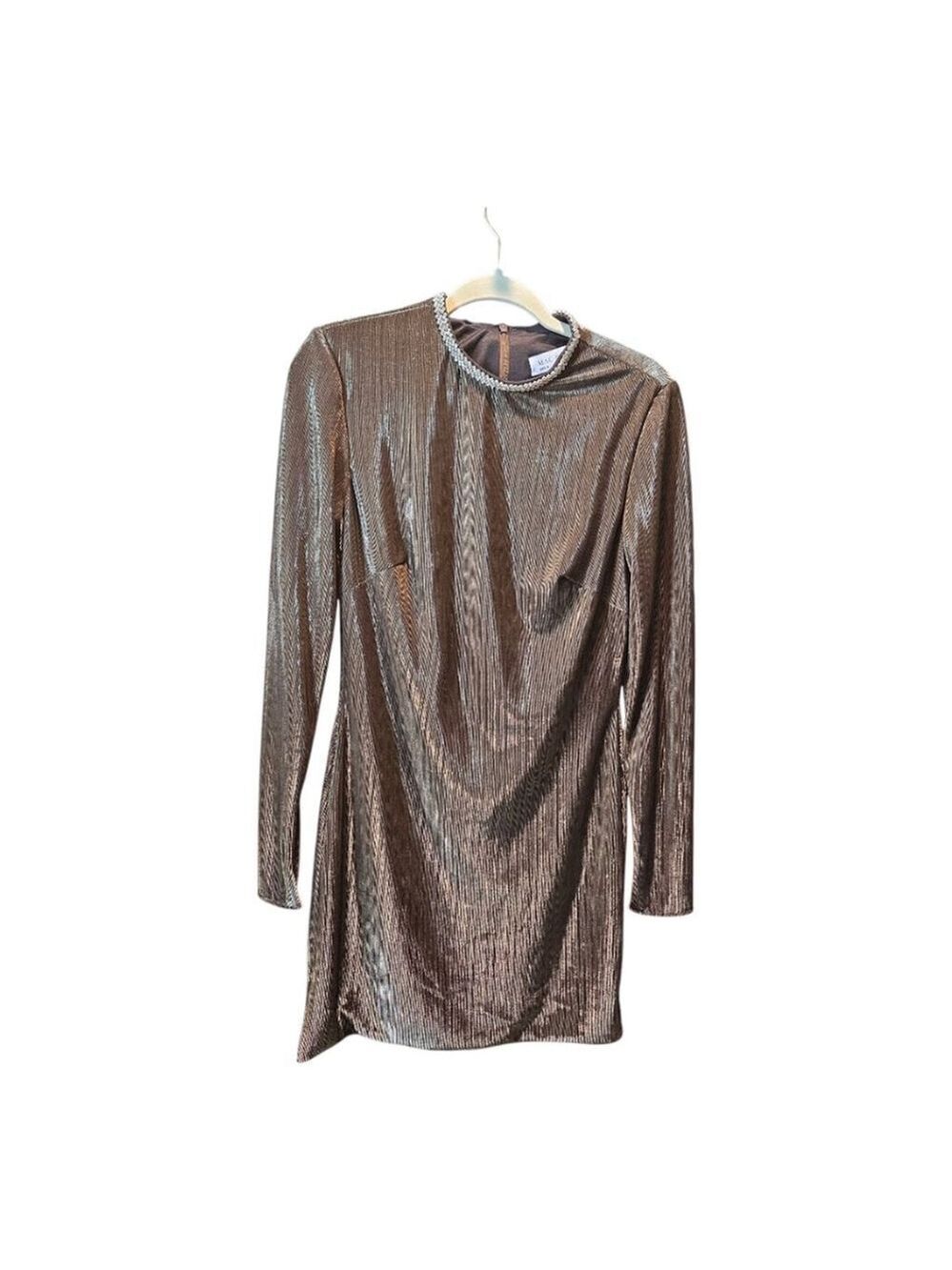 Mac Duggal Dress Size 8 Brown - Picture 6 of 13